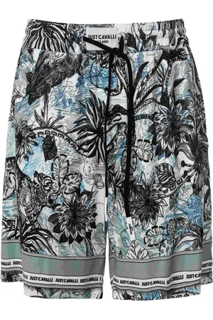 Roberto Cavalli Shorts mit Print