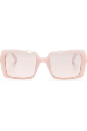 Moncler Sonnenbrille mit eckigem Gestell