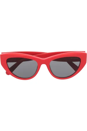 Moncler Sonnenbrille mit Cat-Eye-Gestell