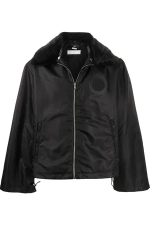 Random Identities Gefütterte Jacke mit breitem Kragen