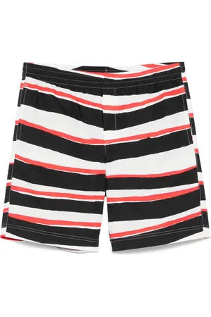 Msgm Gestreifte Shorts