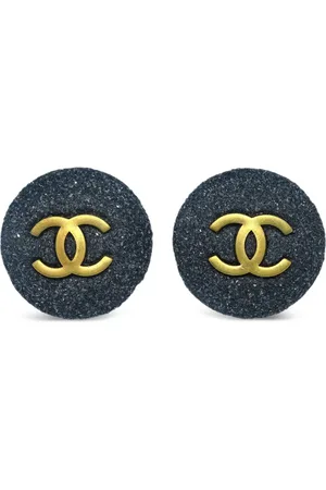 CHANEL 1994 Ohrringe mit Schmucksteinen