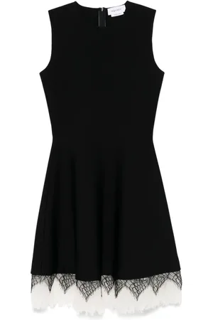 Alexander McQueen Minikleid aus Cobweb-Spitze
