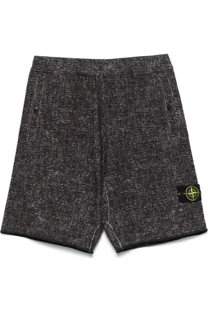 Stone Island Shorts mit Kompass-Patch