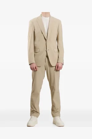 HUGO BOSS Anzug mit fallendem Revers