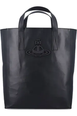Vivienne Westwood Mittelgroße Sarah Strukturierte Tote Bag