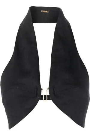 Cult Gaia Cropped-Top mit Neckholder