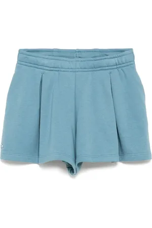 Lacoste Fleece-Shorts mit Falten