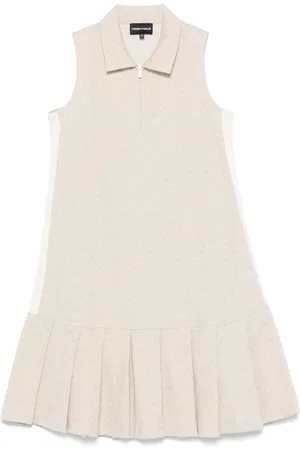 Emporio Armani Kleid mit Logo-Jacquard