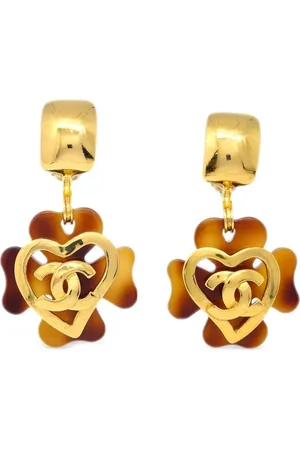 CHANEL 1995 Ohrclips mit CC