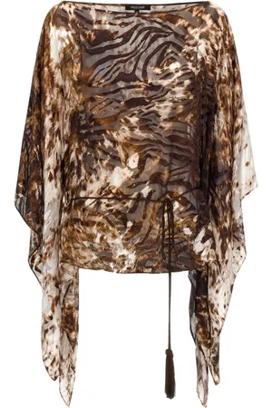 Roberto Cavalli Kaftan mit Appaloosa-Print