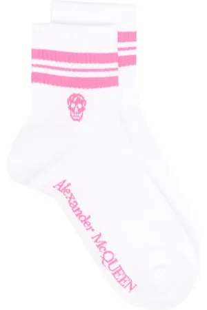 Alexander McQueen Socken mit Totenkopf
