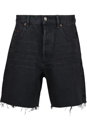 Saint Laurent Ausgefranste Shorts