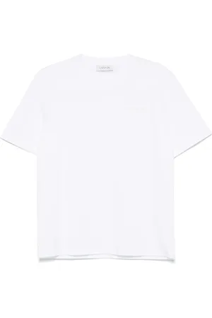 Lanvin T-Shirt mit Logo-Stickerei