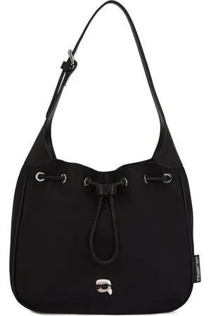 Karl Lagerfeld Ikon Schultertasche mit Kordelzug