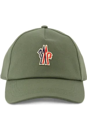 Moncler Baseballkappe mit Logo-Patch
