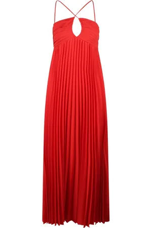 P.A.R.O.S.H. Maxikleid mit Falten