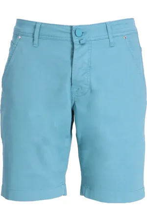 Jacob Cohen Schmale Bermudas mit Logo-Applikation