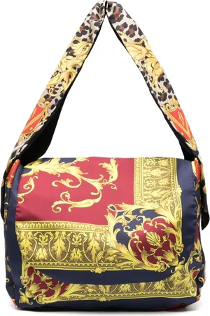 JUNYA WATANABE Schultertasche mit Print-Mix