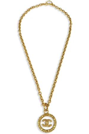 CHANEL 1993 Halskette mit Medaillon-Anhänger