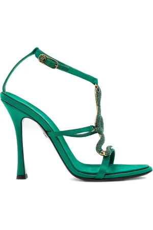 Roberto Cavalli Sandalen aus Satin