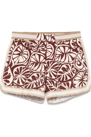CHE Correl Badeshorts mit Palmen-Print