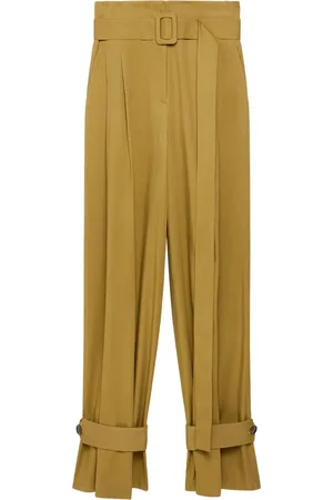 Another Tomorrow Plissierte Hose