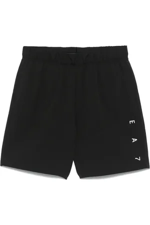 EA7 Shorts mit Logo-Print