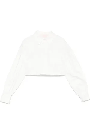 MISS BLUMARINE Hemd mit Logo-Stickerei