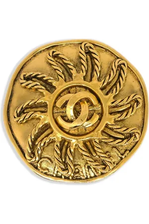 CHANEL 1994 Medallion Sun Brosche
