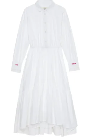 Zadig & Voltaire Gestuftes Midikleid