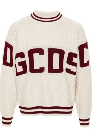 GCDS Pullover mit Band-Logo