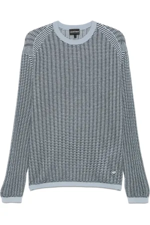 Emporio Armani Texturierter Pullover