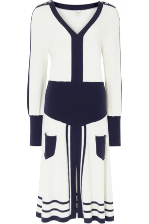 TEMPERLEY LONDON Gestricktes Bretton Midikleid