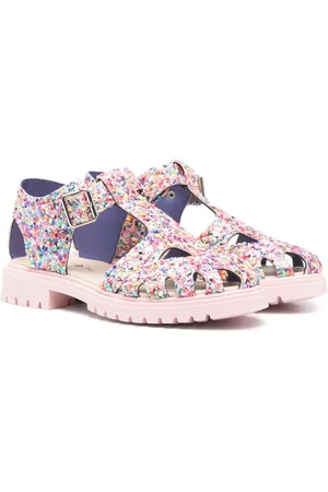 Florens Sandalen im Glitter-Look