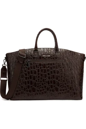 Roberto Cavalli Tasche mit Kroko-Print