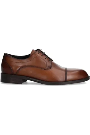 HUGO BOSS Schnürschuhe aus Leder