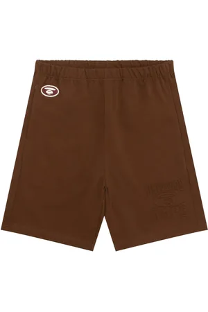 A Bathing Ape Shorts mit Logo-Patch