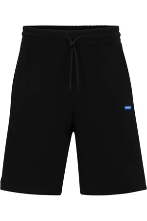 HUGO BOSS Joggingshorts mit Logo-Applikation