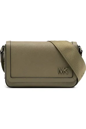Michael Kors Edison Kuriertasche mit überkreuzten Riemen