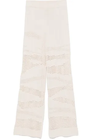 AKEP Strickhose mit Zebra-Effekt