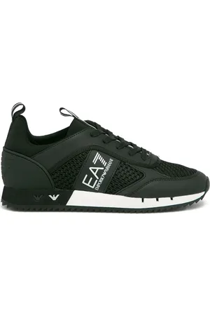 EA7 Sneakers mit Logo-Print