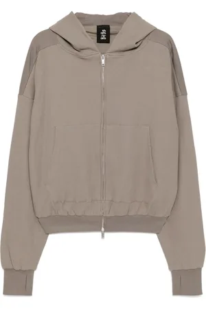 THOM KROM Hoodie mit Waffelstrick-Optik