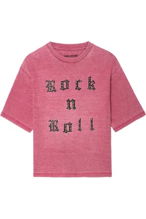 Zadig & Voltaire T-Shirt mit Rock n Roll-Print