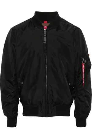 Alpha Industries Bomberjacke mit Reißverschlussärmeln