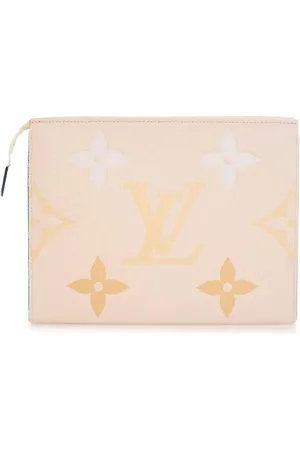 LOUIS VUITTON 2021-2024 Monogram Empreinte Giant By The Pool Toiletry Pouch Clutch 26cm