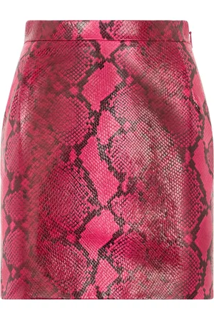 Roberto Cavalli Minirock mit Schlangenprint