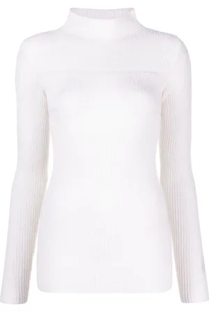 Msgm Strickoberteil mit Stehkragen