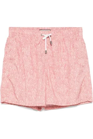 CANALI Badeshorts mit Print
