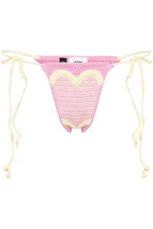 GCDS Gehäkeltes Heart Bikinihöschen
